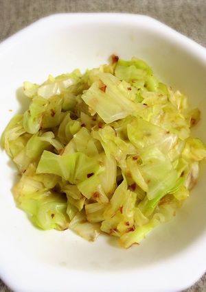 茹でるだけ!キャベツのホットサラダ-レシピのメイン写真