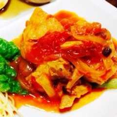 รูปของ 鳥肉のトマト煮込み