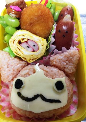 妖怪ウォッチ キャラ弁-レシピのメイン写真