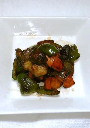 豚の野菜たっぷり黒酢炒め-レシピのメイン写真