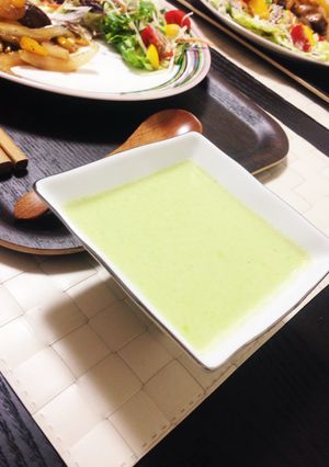 アスパラのクリームスープ-レシピのメイン写真