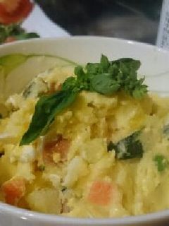 バジル風味のポテトサラダ♪-レシピのメイン写真