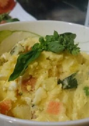 バジル風味のポテトサラダ♪-レシピのメイン写真