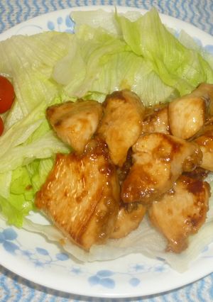 パパの焼き肉チキン②-レシピのメイン写真