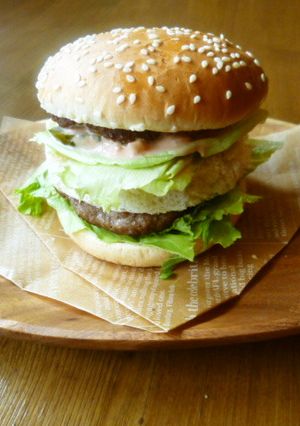 ビッグバーガー♪-レシピのメイン写真