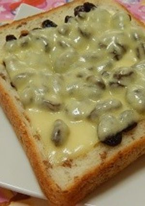 レーズンチーズトースト-レシピのメイン写真