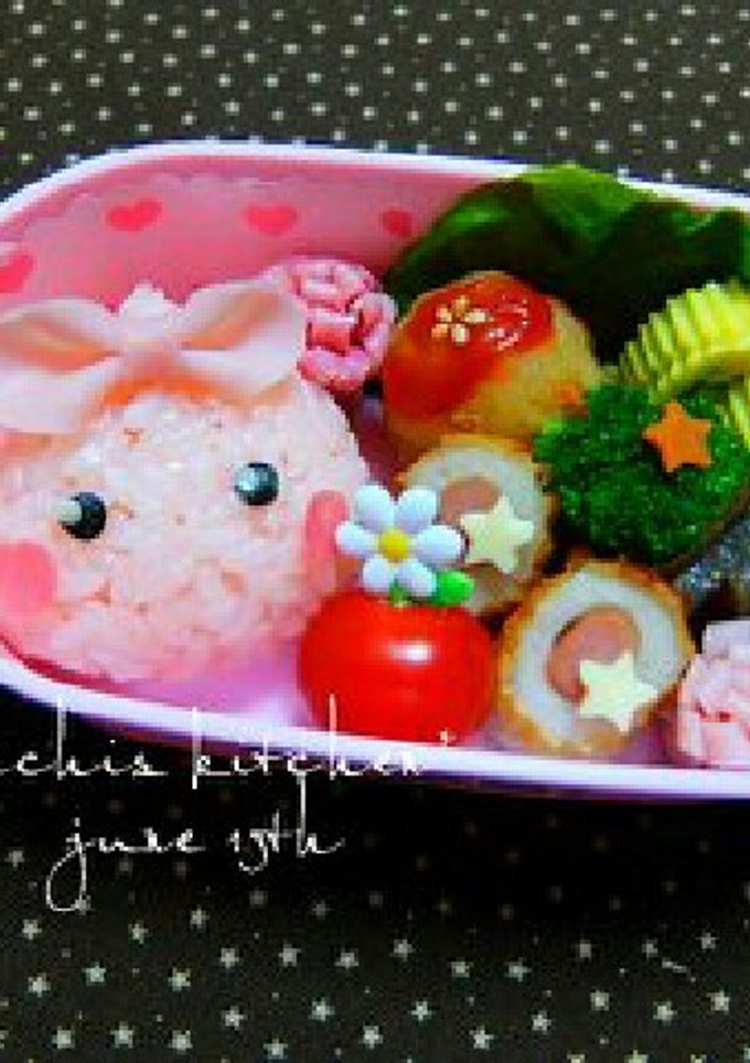 幼稚園 お弁当 キャラ弁♡ほっぺちゃん-レシピのメイン写真
