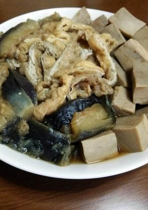 茄子と高野豆腐の煮浸し-レシピのメイン写真