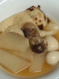 簡単あっさり~大根とうずら卵の煮物-レシピのメイン写真