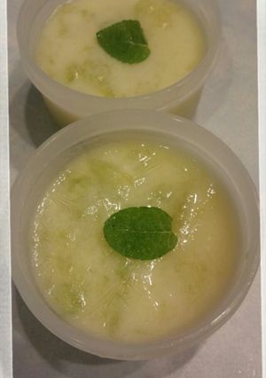 ヨーグルトメロンアイス♪-レシピのメイン写真