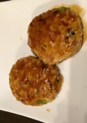 野菜炒めリメイク②♪鶏つくね-レシピのメイン写真
