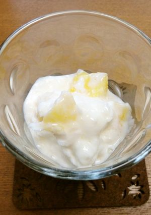 介護食【簡単フローズンヨーグルト】-レシピのメイン写真