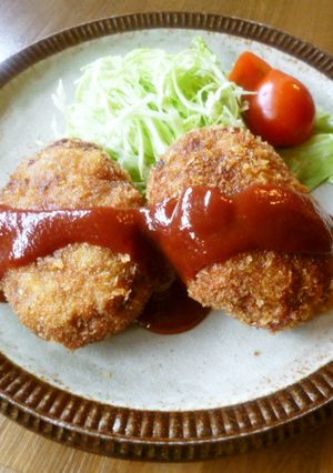 新玉たっぷりメンチカツ♪-レシピのメイン写真