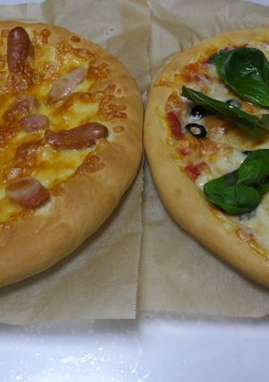 基本のピザ生地＊手作りピザクラスト-レシピのメイン写真
