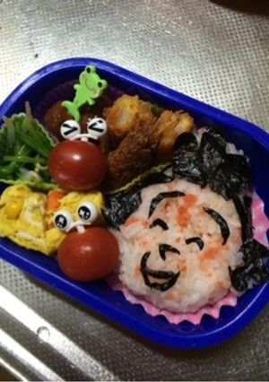サザエさんキャラ弁-レシピのメイン写真