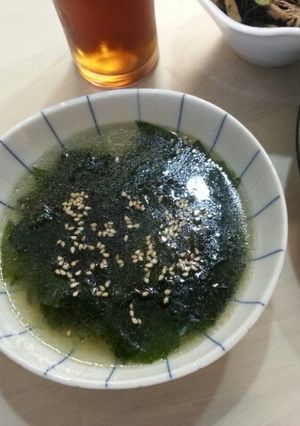 簡単♡即席！わかめスープ-レシピのメイン写真