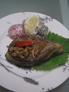 なすの肉詰め焼-レシピのメイン写真