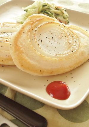 厚切り玉ねぎパンケーキ-レシピのメイン写真