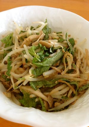 モヤシ、しめじ、大葉のナムル-レシピのメイン写真