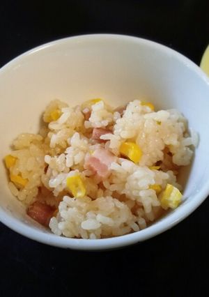コーンとベーコンの炊き込みご飯-レシピのメイン写真