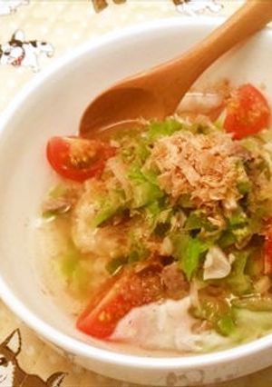 犬ご飯夏にぴったり！冷汁♪-レシピのメイン写真
