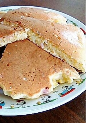 野菜たっぷりもっちりホットケーキ-レシピのメイン写真