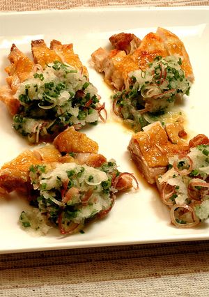 鶏もも肉のたたき風-レシピのメイン写真