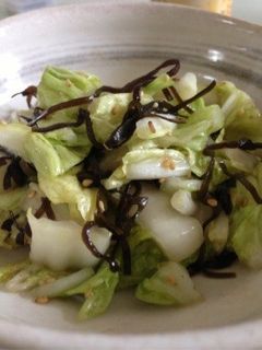塩こんぶと白菜の簡単副菜-レシピのメイン写真
