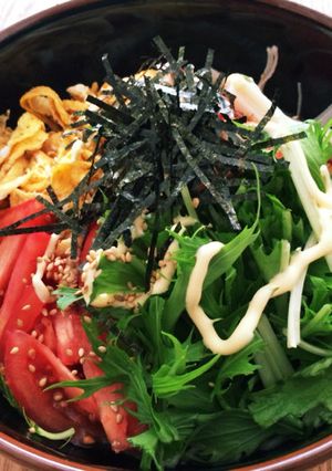 辛ラーメンで冷麺！-レシピのメイン写真