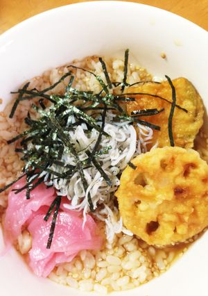 アレンジ自在！冷たいお茶漬け-レシピのメイン写真