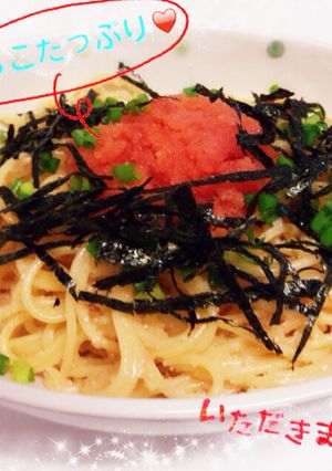 たらこスパゲッティ-レシピのメイン写真