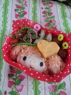 幼稚園お弁当★マイメロ キャラ弁-レシピのメイン写真