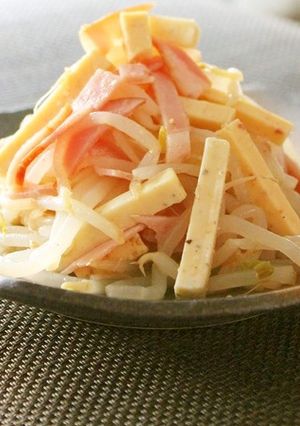 やみつき★簡単中華♪ハムとチーズのナムル-レシピのメイン写真