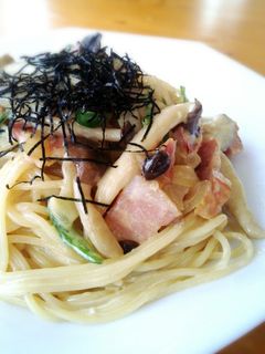 ☺タップリきのこの和風クリームパスタ☺-レシピのメイン写真