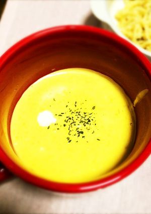簡単！濃厚！カボチャスープ☆-レシピのメイン写真