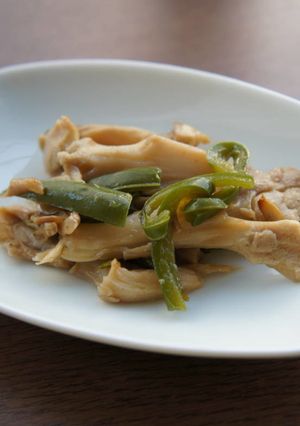 舞茸とビックピーマンの炒め物-レシピのメイン写真
