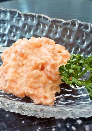 介護食【簡単！サーモンのタルタル】-レシピのメイン写真