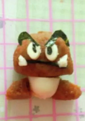 ♪キャラ弁♪ミートボールでクリボー♪-レシピのメイン写真