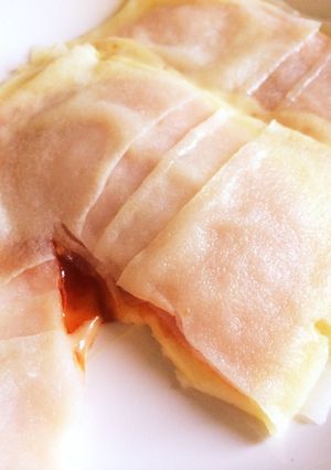 春巻の皮でなんちゃてトルティーヤブリトー-レシピのメイン写真