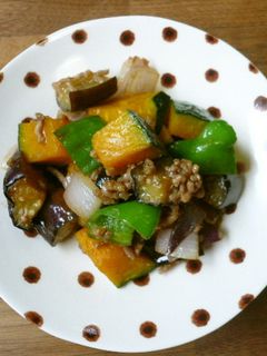 夏野菜の味噌炒め-レシピのメイン写真
