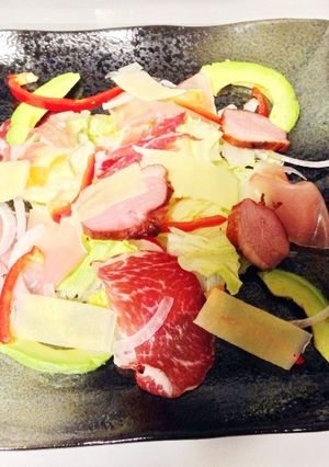 シェフ直伝!!美食家風グルマンドサラダ-レシピのメイン写真