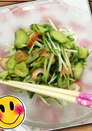 ♧茹でずに簡単♪ 水菜のお浸し風♧-レシピのメイン写真