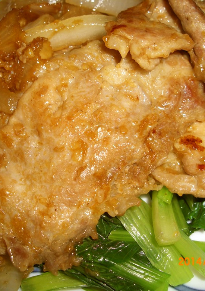 豚しゃぶ用ロースで生姜焼き-レシピのメイン写真