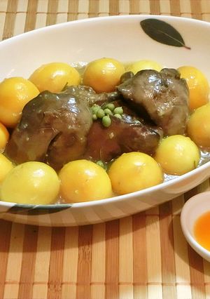 鶏のきんかんとレバーのみそ煮-レシピのメイン写真