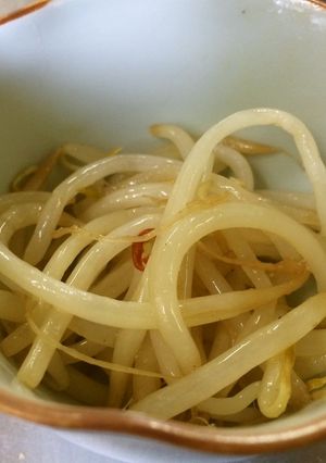 ★簡単速攻もう１品！もやしの煮付け★-レシピのメイン写真