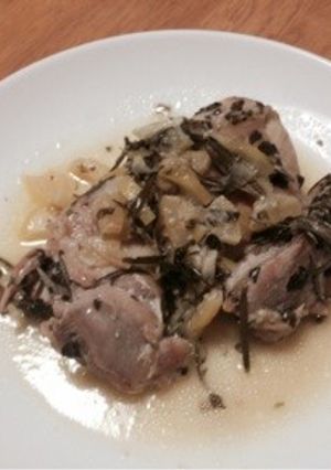 鶏もも肉の塩レモンハーブ焼き-レシピのメイン写真