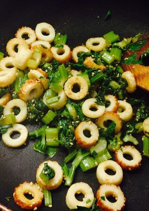 竹輪とセロリの炒めもの-レシピのメイン写真