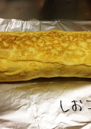 お弁当用 玉子焼き 塩昆布-レシピのメイン写真