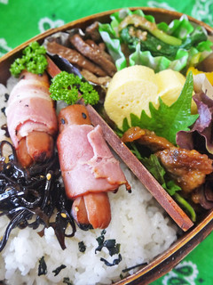 捕らわれたソーセー人弁当-レシピのメイン写真