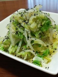 キャベツともやしのナムル-レシピのメイン写真